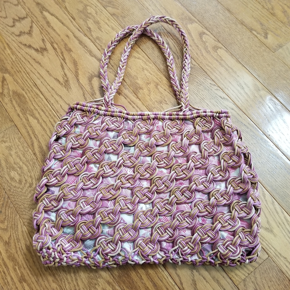 Macrame Shoulder Bag - image 1